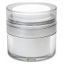 Airless Pump Bottle | Refillable Cosmetic Air Pump Jars | TSA Travel Size (15ml)