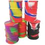 Silicone Container 26ml Oil Barrel Shape Containers Jars Dab Wax Oil Unbreakable Concentrate Storage Jar Nonstick Food Grade Box (100)