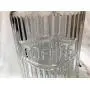 Vintage Ribbed Glass Coffee Canister with Metal Lid (8" x 4.5") Vintage Ribbed Glass Coffee Canister with Metal Lid (8" x 4.5")
