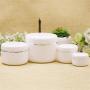 Portable Refillable Empty Cosmetic Jars Lotion Travel Container with Lids BPA-Free Plastic Face Cream Makeup Jars, 20g
