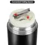 Insulated Lunch Container DaCool Hot Food Jar 16 oz Stainless Steel Vacuum Bento Lunch Box for Kids Adult with Spoon Leak Proof Hot Cold Food for School Office Picnic Travel Outdoors - Black Insulated Lunch Container DaCool Hot Food Jar 16 oz Stainless Steel Vacuum Bento Lunch Box for Kids Adult with Spoon Leak Proof Hot Cold Food for School Office Picnic Travel Outdoors - Black