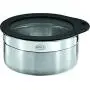 R?sle Stainless Steel Jar with Silicone Glass Lid 7.2-Inch, and Jar with Silicone Glass Lid 5.7-Inch R?sle Stainless Steel Jar with Silicone Glass Lid 7.2-Inch, and Jar with Silicone Glass Lid 5.7-Inch