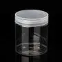 Bouteille en PET transparent 7,2 cm OD avec couvercle étanche (02#) Bouteille en PET transparent 7,2 cm OD avec couvercle étanche (02#)