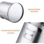 Food Storage Containers Jar 304 Stainless Steel with Lids Airtight Bpa Free Large, Cookie Jar Cereal Coffee Storage Containers Jar for Kitchen Pantry Organization Canister Candy Bulk, 28L/35L/42L
