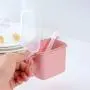 Küchengewürz Box Kunststoff Gewürzbehälter Set Haushaltsgewürz MSG Lagerbox Salzbehälter Gewürzboxen, PINK3