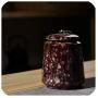 New Retra Ceramic Tea Storage Box Tea Jars Home Decor Candy Jars Storage Container 8.511.5Cm Spices Storage Box 1Pcs,Yaobianhong