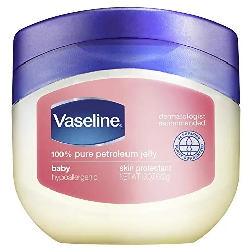 Vaseline Baby Petroleum Jelly, Pack of 4, 13 oz (370 g)