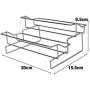 Cylficl Glass Storage Jars Spice Jars Spice Jars Chicken Salt And Salt Bottles Kitchen Belt Racks