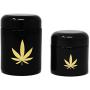 Herb Stash Jar - Glass UV Protected & Smell Proof Herb Storage Container - Lionhead (100ml)