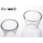 Felli-Crystal clear acrylica water carafe, 0.8L /27oz / 2pcs set. (U37716401)