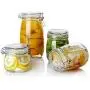Bouteilles de stockage en verre pour épices, pots avec couvercle, 200 ml - 1L, conteneur de rangement pour cuisine, idéal pour miel et bonbons. Bouteilles de stockage en verre pour épices, pots avec couvercle, 200 ml - 1L, conteneur de rangement pour cuisine, idéal pour miel et bonbons.
