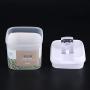 Idalinya Food Storage Box Sealed Food Storage Box Grain Nuts Cereal Transparent Container Kitchen Accessories(0.5L)