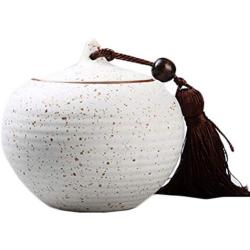 Goddness Bar Japanese-Style Storage Pots Tea Coffee Canisters Ceramic Jars(Style 18)