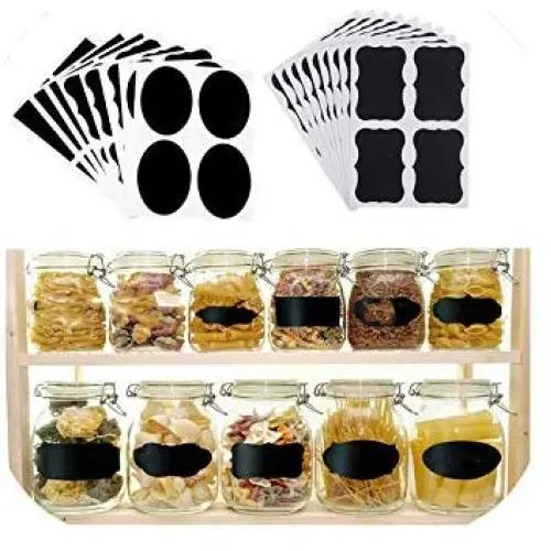 36Pcs/Lot Home Gadget Three Form Modifiable Chalkboard Tag Chalkboard Jar Bottle Label Sticker Kitchen Jars Blackboard Sticker, 36Pcs/Lot Home Gadget Three Form Modifiable Chalkboard Tag Chalkboard Jar Bottle Label Sticker Kitchen Jars Blackboard Sticker,