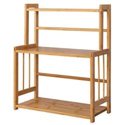 Dygzh Seasoning Rack Layer 2 Frame Condiment Bottle Rack Kitchen Countertops Free Standing Shelving Shelf Organizer Spice Jar and Bottle Shelf Storage Unit, and Freestanding Spice Rack