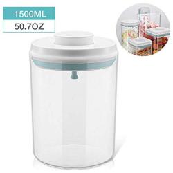 lesgos Cereal Storage Containers, BPA-Free Airtight Food Storage Canisters, Kitchen Dry Food Dispenser with Seal Lid for Snacks Sugar Nuts Coffee Beans Pet Food