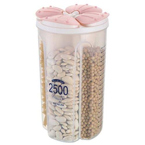 Dearpriass Good Grips POP Container Set Plastic Cereal Dispenser Storage Box