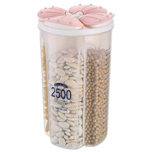 Dearpriass Good Grips POP Container Set Plastic Cereal Dispenser Storage Box