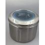 Qualways Stainless Steel 2 LB Canister