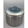 Qualways Edelstahl 2 LB Behältnis