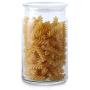 XSWZAQ Glass bottle sealed jar transparent cover grain storage tank dried fruit moisture-proof jar household food storage box large (Size : 750ml)