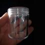 Healifty 30pcs Plastic Storage Jars with Lids Clear Empty Containers for Beauty Products DIY Slime Making Kitchen Dry Goods