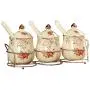 Mini Spice Jars European ceramic seasoning jar set kitchen household seasoning box Mini Spice Jars European ceramic seasoning jar set kitchen household seasoning box