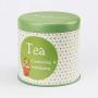 Nicoles Workshop Colorful Dot Mini Storage Metal Jar,Covered,&quotTea",Green