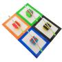 SZBS A Set Silicone Mat 9ml Container Cube Shape Container Wax Oil Container Concentrate Storage Containers Wax Silicone Jar With a Metal Rod (Random Color)