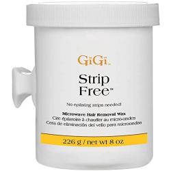 GiGi Strip Free Microwave Formula Hair Removal Wax, 8 oz