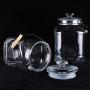 Storage Container - Rice Cylinder Glass Jar And Sealing Cover Thickened, Moisture-Proof, Multi-Functional Transparent Sealed Can