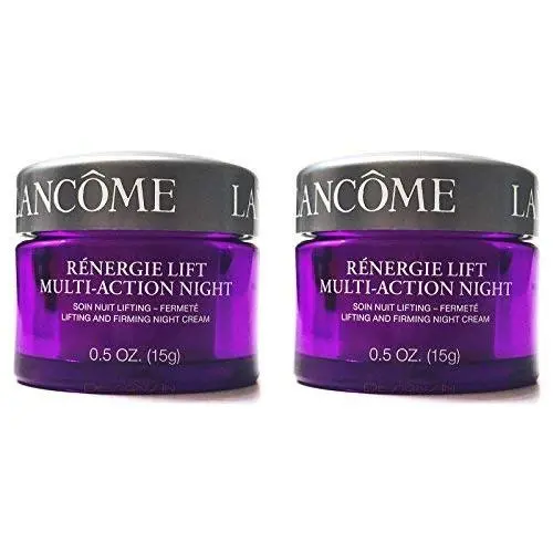 Renergie Lift Multi-Action Night Lifting and Firming Night Cream for All Skin Types, 2 Jars, 0.5 oz. Each Renergie Lift Multi-Action Night Lifting and Firming Night Cream for All Skin Types, 2 Jars, 0.5 oz. Each