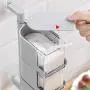 Wall Mount Revolving Seasoning Box Set, Removable Spice Storage Canister With Rotating Rack Spoon Portable Condiment Jar-d