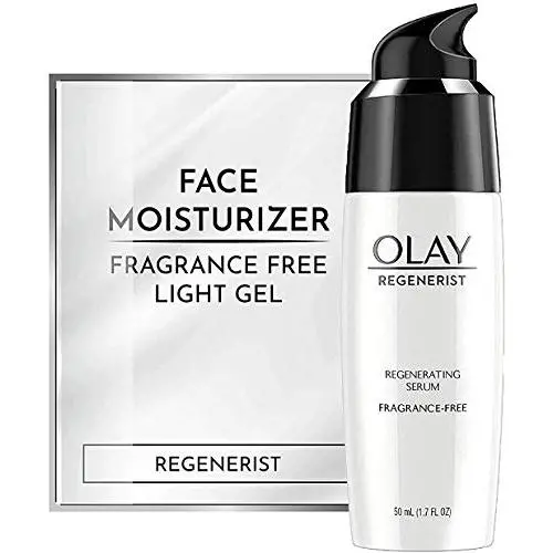 Olay Regenerist Regenerating Serum, Fragrance-Free Light Gel Face Moisturizer 1.7 fl oz Olay Regenerist Regenerating Serum, Fragrance-Free Light Gel Face Moisturizer 1.7 fl oz