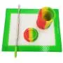 Silikonbehälter Set SZBS 11ml - Wachsbehälter, Ölbehälter, Konzentratbehälter, Silikonbehälter mit Metallstab (Zufällige Farbe)