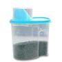 Weoto 4/Set Food Storage Container, Transparent Plastic Food Storage Jar, Sealed Dry Food Keepers for Home, Kitchen