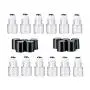 12 Bouteilles Minières en Verre Transparent avec Pilon en Verre Amovible et Bouchon Noir pour Huiles Essentielles, Parfums, Huiles, Gloss Labiaux, Cosmétiques (2ml) 12 Bouteilles Minières en Verre Transparent avec Pilon en Verre Amovible et Bouchon Noir pour Huiles Essentielles, Parfums, Huiles, Gloss Labiaux, Cosmétiques (2ml)