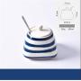 Mini Spice Jars Creative ceramic set spice jar kitchen supplies