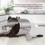 Coffee Canister Stainless Steel Coffee Canister Airtight With Scoop Large Coffee Canister Sets For The Kitchen (1 Lb) GYJ