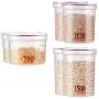 Plastic Sealed Jars, Kitchen Household Grain Storage Tanks, Storage Seasoning/Coffee/Oatmeal Plastic Sealed Jars, Kitchen Household Grain Storage Tanks, Storage Seasoning/Coffee/Oatmeal