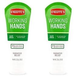 OKeeffes Working Hands Hand Cream, 3 ounce Tube, (Pack of 2)