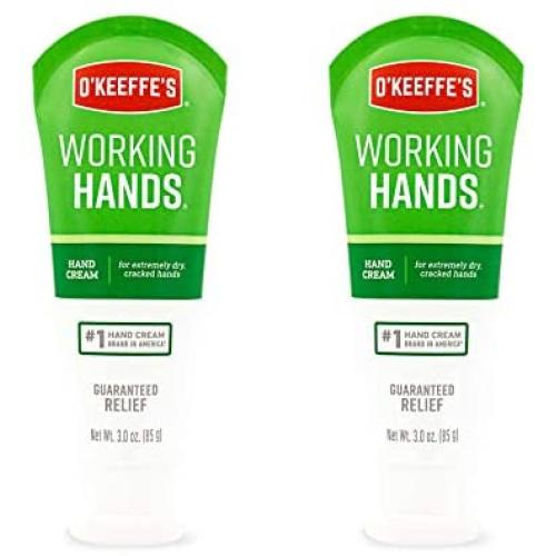 OKeeffes Working Hands Hand Cream, 3 ounce Tube, (Pack of 2)