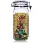 Glasbehälter für Lebensmittel – Yl Ly Lagerbehälter, Getreide, Snacks, Trockenfrüchte, Milchpulver – 1650ml Transparent.