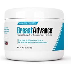 Breast Advance Natural Bust Enlargement/Enhancement Cream, 4 Fluid Ounce