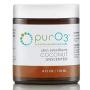 PurO3 Ozonated Coconut Oil - 4 oz - Glass Jars