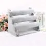eiaagi 3-Tier Bar Bracelet Watch Table Jewelry Organizer Holder Rack Stand Display eiaagi 3-Tier Bar Bracelet Watch Table Jewelry Organizer Holder Rack Stand Display