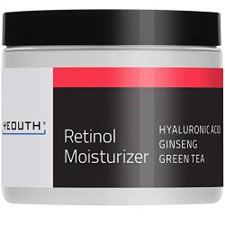 YEOUTH Retinol Cream Moisturizer 2.5% for Face with Hyaluronic Acid, Ginseng and Green Tea (4oz)