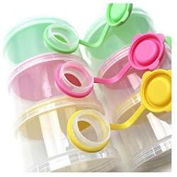 storage jar Grain container Food container Storage Box，Milk powder three-layer packaging large capacity sealing grid