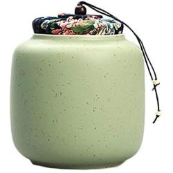 Goddness Bar Japanese-Style Storage Pots Tea Coffee Canisters Ceramic Jars(Style 02)