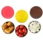 Pinwheelers Mini Edelstahl Lebensmittelbehälter Set 3 x 3,7 oz mit wasserdichten Silikonverschlüssen, Perfekt für Kinder Snacks, Dip-Becher, Saucen oder Dressingbehälter (Safari Trio)